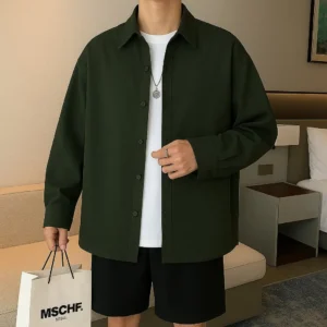 Men Oversized Casual Shirt
